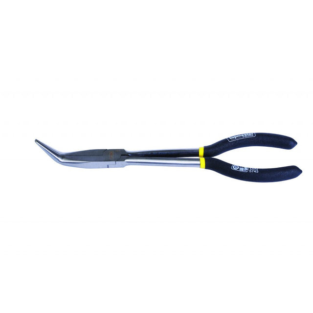 TOP MASTER PRO Cleste mecanica fina varf indoit 45° CR - V TMP Material:otel crom - vanadiu calit Finisaj lucios Top Master Pro - scule electrice si unelte profesionale - BricoMart