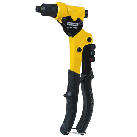 TOP MASTER PRO Cleste nituri pop 3in1 3rd Gen 255mm TMP Acest instrument inovator combină trei funcții într - un singur dispozitiv – un pop riveter, nuturi pentru nituri și perfo Top Master Pro - scule electrice si unelte profesionale - BricoMart