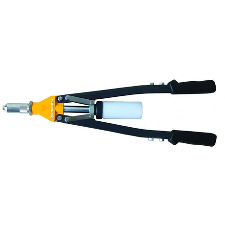 TOP MASTER PRO Cleste nituri pop 400mm, Ø 3.2mm - 6.4mm Falci din otel de inalta calitate 5 capete de diferite dimensiuni Top Master Pro - scule electrice si unelte profesionale - BricoMart