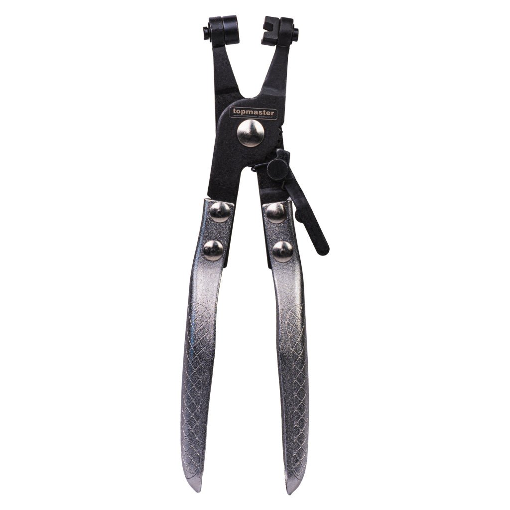 TOP MASTER PRO Cleste pentru coliere furtun TMP Material: otel industrial Top Master Pro - scule electrice si unelte profesionale - BricoMart