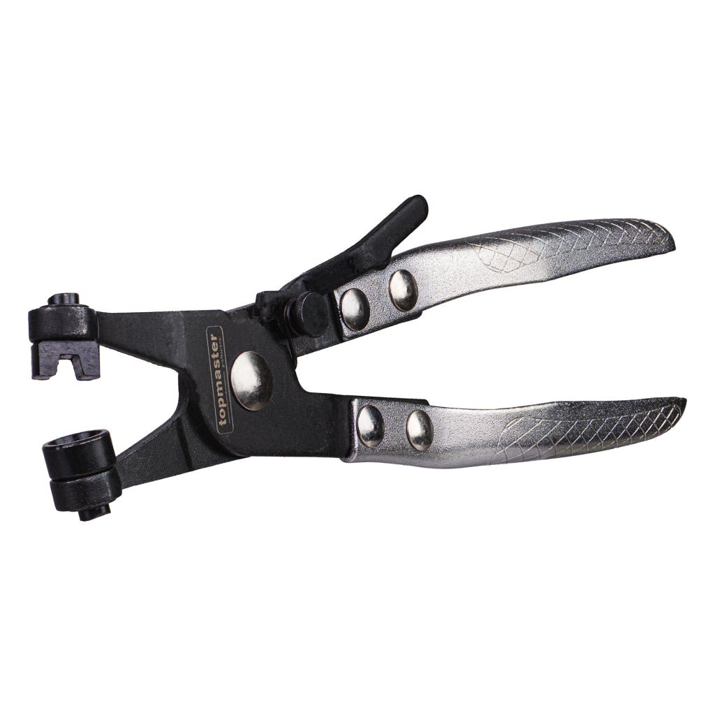 TOP MASTER PRO Cleste pentru coliere furtun TMP Material: otel industrial Top Master Pro - scule electrice si unelte profesionale - BricoMart