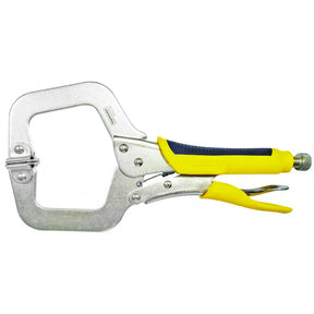 TOP MASTER PRO Cleste prindere autoblocant 275mm CR - V TMP Maneta pentru eliberare rapida Surub de reglaj pentru forta de prindere Forma "C" Top Master Pro - scule electrice si unelte profesionale - BricoMart