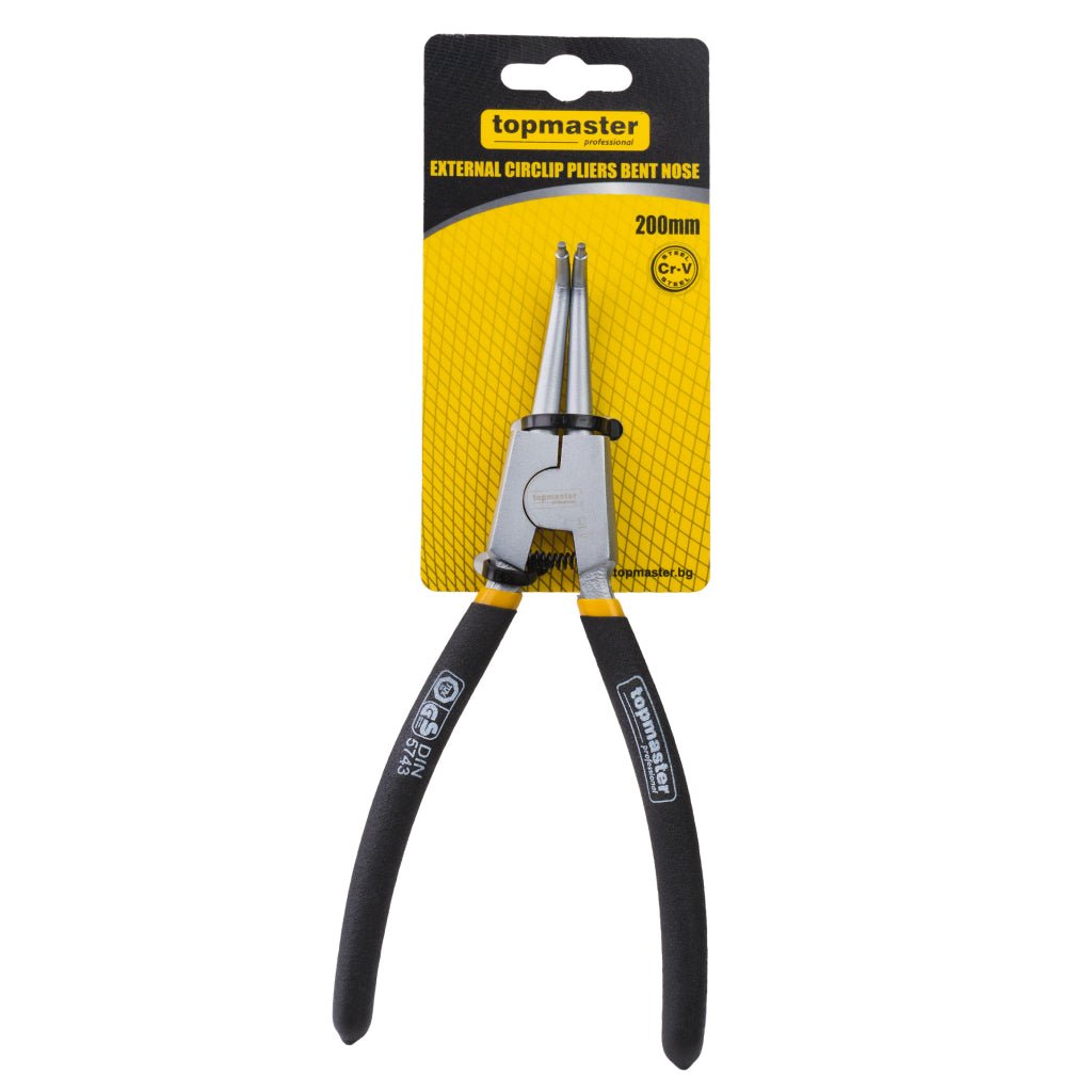 TOP MASTER PRO Cleste ptr sigurante extern/varf indoit 200mm TMP Material:otel crom - vanadiu Finisaj lucios Top Master Pro - scule electrice si unelte profesionale - BricoMart