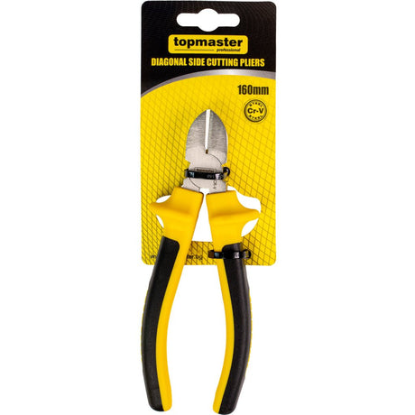 TOP MASTER PRO Cleste sfic 160mm CR-V TMP Material:otel crom-vanadiu calit Muchii calite prin inductie Maner ergonomic Top Master Pro - scule electrice si unelte profesionale - BricoMart