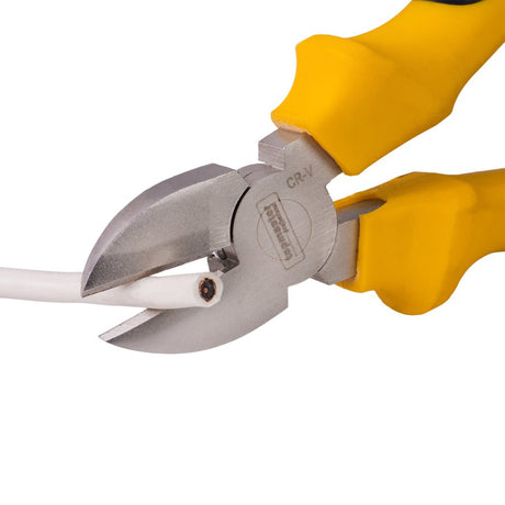 TOP MASTER PRO Cleste sfic 180mm CR - V TMP Material:otel crom - vanadiu calit Muchii calite prin inductie Maner ergonomic Top Master Pro - scule electrice si unelte profesionale - BricoMart