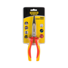 TOP MASTER PRO Cleste varf ascutit 1000V 200mm TMP Cleste izolat 1000V Material:otel crom - vanadiu calit Muchii calite prin inductie Top Master Pro - scule electrice si unelte profesionale - BricoMart