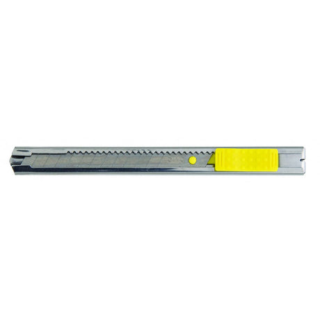 TOP MASTER PRO Cutter multifunctional - corp metalic 9mm TMP Corp metalic Schimbare rapida si usoara a lamei Forma subtire Top Master Pro - scule electrice si unelte profesionale - BricoMart