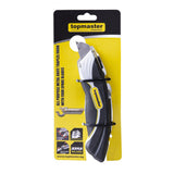 TOP MASTER PRO Cutter multifunctional cu 4 lame de schimb TMP Maner in doua straturi pentru prindere mai buna Material: otel calit cu continut ridicat de carbon Corp metalic Top Master Pro - scule electrice si unelte profesionale - BricoMart