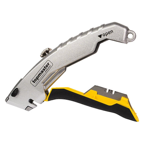 TOP MASTER PRO Cutter multifunctional cu 5 lame carlig TMP Cutitul utilitar TMP cu lama in forma de carlig este un instrument specializat, conceput pentru taierea sigura a materia Top Master Pro - scule electrice si unelte profesionale - BricoMart