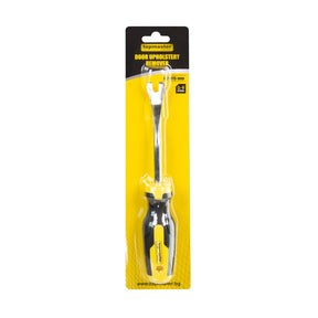 TOP MASTER PRO Dispozitiv de scos capse tapițerie 6.2X115mm ТМР Folosit pentru demontarea panourilor ușilor auto și a altor tipuri de tapițerie Fabricat din oțel crom - vanadiu Lungimea Top Master Pro - scule electrice si unelte profesionale - BricoMart