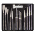 TOP MASTER PRO Dornuri set 15pcs +gauge CR - V TMP Material: otel crom - vanadiu de inalta calitate Top Master Pro - scule electrice si unelte profesionale - BricoMart