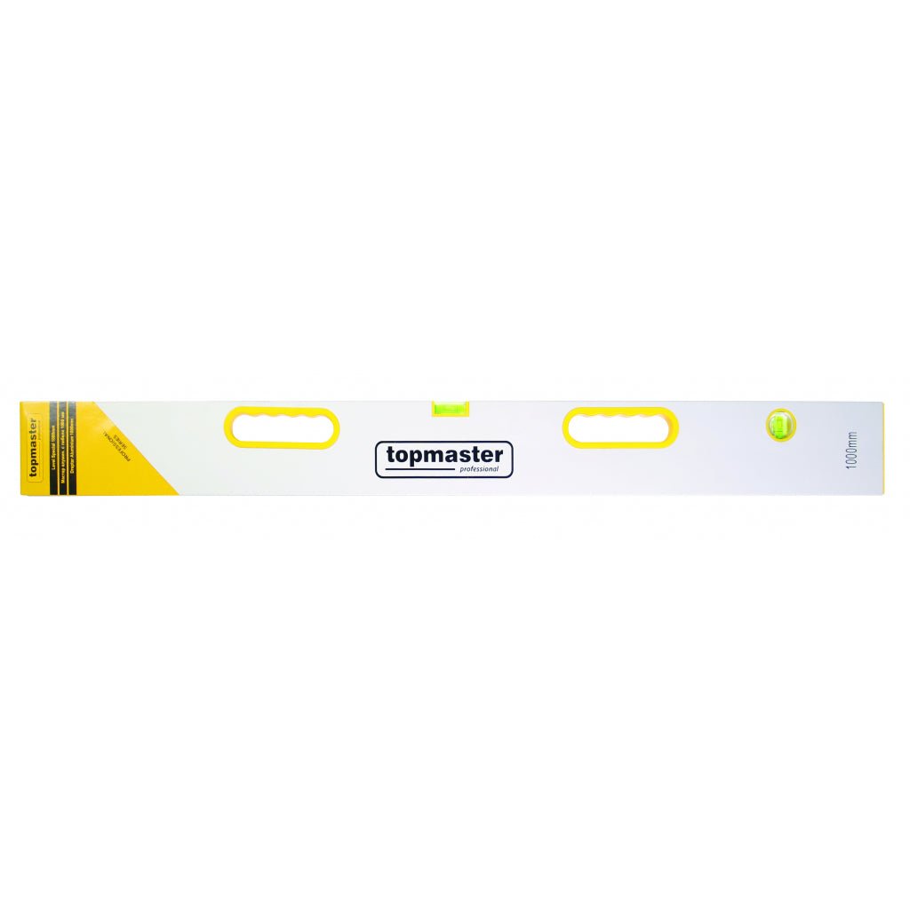 TOP MASTER PRO Dreptar al. cu manere si nivel 1000mm TMP Corp din aluminiu Cu nivela si manere Top Master Pro - scule electrice si unelte profesionale - BricoMart