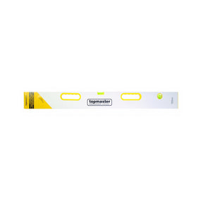 TOP MASTER PRO Dreptar al. cu manere si nivel 3000mm TMP Corp din aluminiu Cu nivela si manere Top Master Pro - scule electrice si unelte profesionale - BricoMart