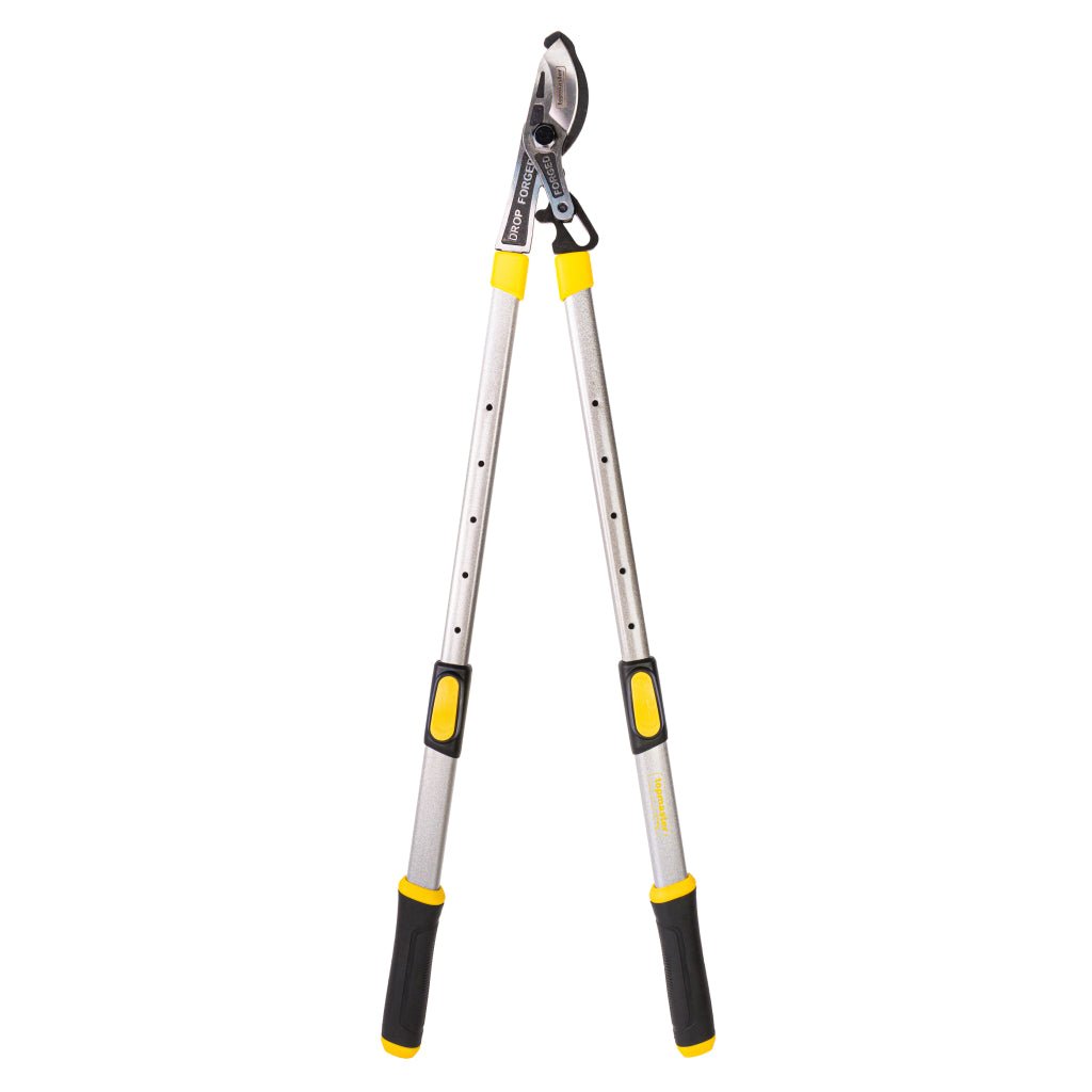 TOP MASTER PRO Foarfeca pentru crengi forjata cu maner telescopic TMP Maner din aliaj de aluminiu Material: otel calit de inalta calitate Top Master Pro - scule electrice si unelte profesionale - BricoMart