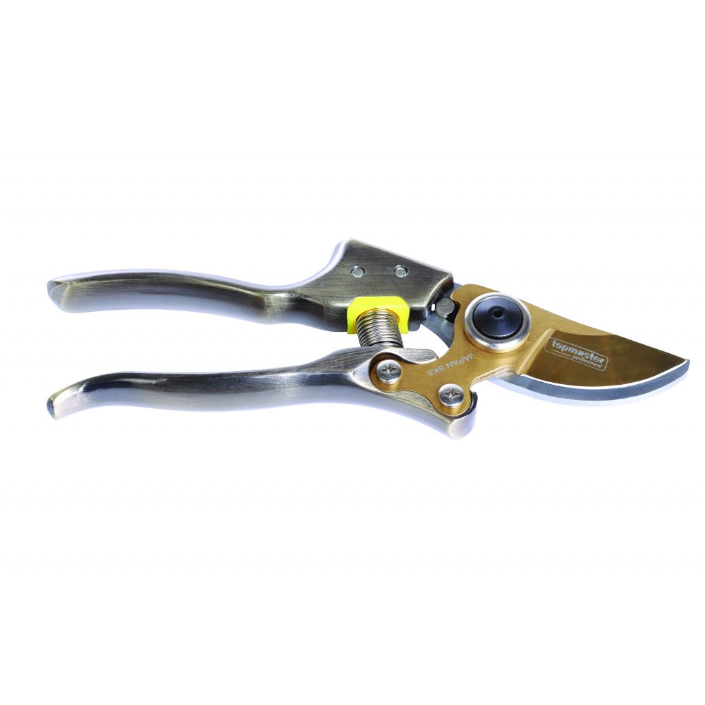 TOP MASTER PRO Foarfeca vie 200mm SK5 TMP Material maner:aluminiu Freze japoneze din oțel SK5 Top Master Pro - scule electrice si unelte profesionale - BricoMart