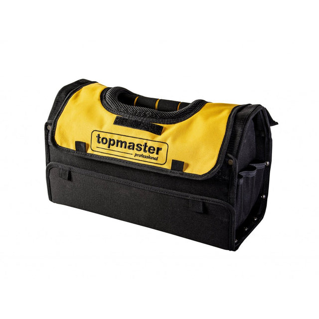 TOP MASTER PRO Geanta scule 14 buzunare 16.5'' TMP Cadru solid din polipropilena Maner robust rezistent la greutate Material durabil din poliester in doua straturi Top Master Pro - scule electrice si unelte profesionale - BricoMart