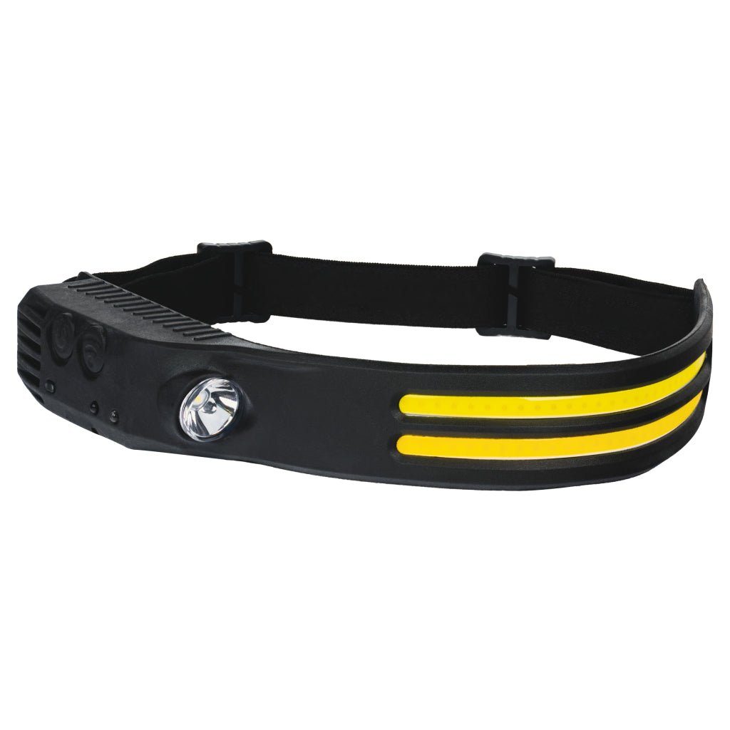 TOP MASTER PRO Lampa frontala 2 LED strips TMP Oferă iluminare puternică și uniformă, ideală pentru o varietate de activități în aer liber. Autonomia lungă a bateriei Top Master Pro - scule electrice si unelte profesionale - BricoMart