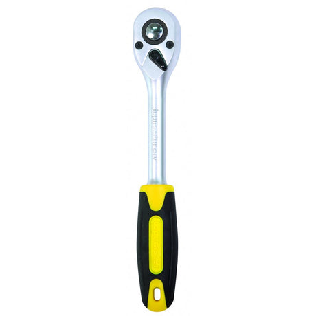 TOP MASTER PRO Maner clichet 1/2" 72 dinti TMP Maner bi - material pentru o mai buna prindere Material: otel crom - vanadiu de inalta calitate Top Master Pro - scule electrice si unelte profesionale - BricoMart