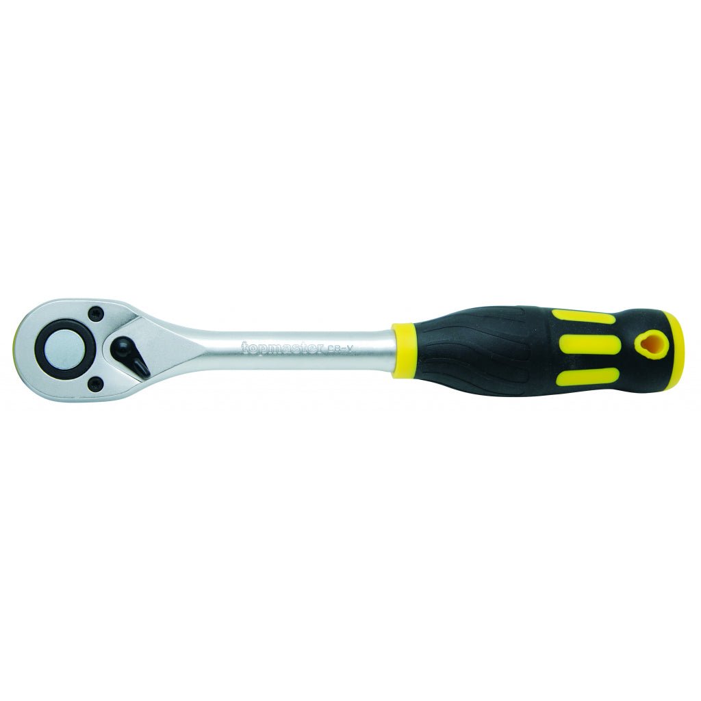 TOP MASTER PRO Maner cliket 1/2"X255mm 24t TMP Material: otel crom - vanadiu de inalta calitate Top Master Pro - scule electrice si unelte profesionale - BricoMart