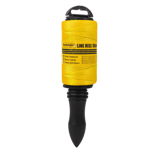 TOP MASTER PRO Mosor coarda 150m TMP Culoare intensă pentru vizibilitate excelentă: Clar vizibilă chiar și în medii prăfuite sau umbrite – potrivită atât pen Top Master Pro - scule electrice si unelte profesionale - BricoMart