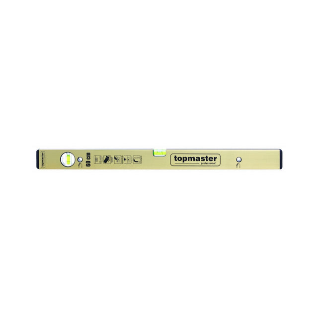 TOP MASTER PRO Nivela aluminiu magnetica 2 bule 400mm TMP STARK Corp consolidat Corp din aluminiu Suporturi magnetice Top Master Pro - scule electrice si unelte profesionale - BricoMart