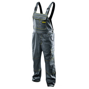 TOP MASTER PRO Pantalon cu pieptar TMP XL Buzunare multifuncționale Bretele Bandă elastică în talie Buzunar pentru genunchi Top Master Pro - scule electrice si unelte profesionale - BricoMart