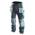 TOP MASTER PRO Pantaloni de lucru TMP XXXL Țesătură armată pe genunchi Buzunar pentru smartphone Reglarea suplimentară a dimensiunii centurii Suport de scule Top Master Pro - scule electrice si unelte profesionale - BricoMart
