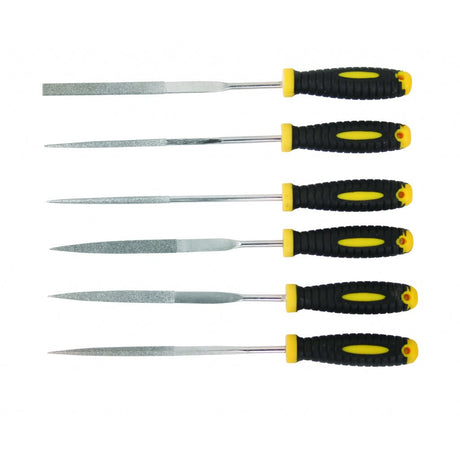 TOP MASTER PRO Pile 140mm set 6pcs TMP Maner in doua straturi pentru prindere mai buna Top Master Pro - scule electrice si unelte profesionale - BricoMart