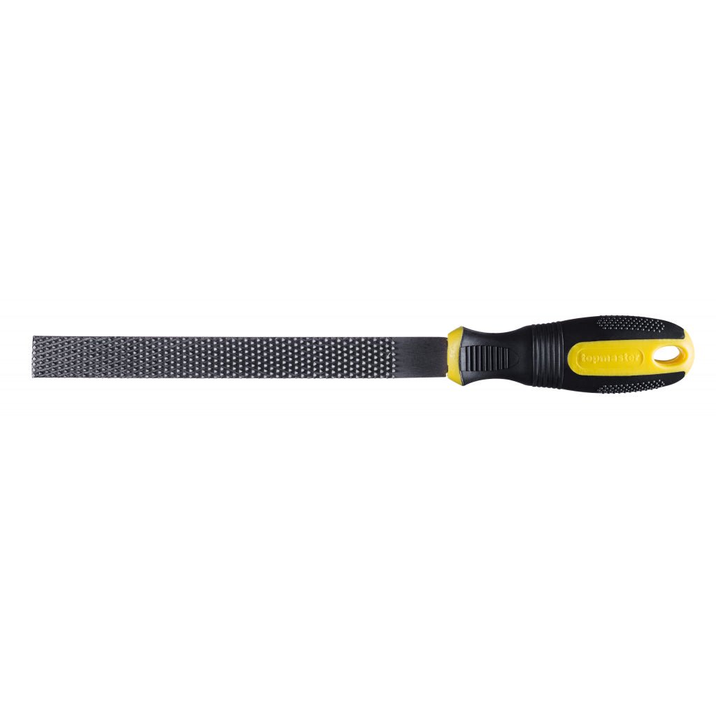 TOP MASTER PRO Raspila plata 200mm TMP Otel calit Maner in doua straturi pentru prindere mai buna Top Master Pro - scule electrice si unelte profesionale - BricoMart