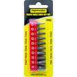 TOP MASTER PRO Set 10 biti Torx a 1/4' TS8 - 50 TMP Material: otel calit S2 Convenient plastic organizer Top Master Pro - scule electrice si unelte profesionale - BricoMart