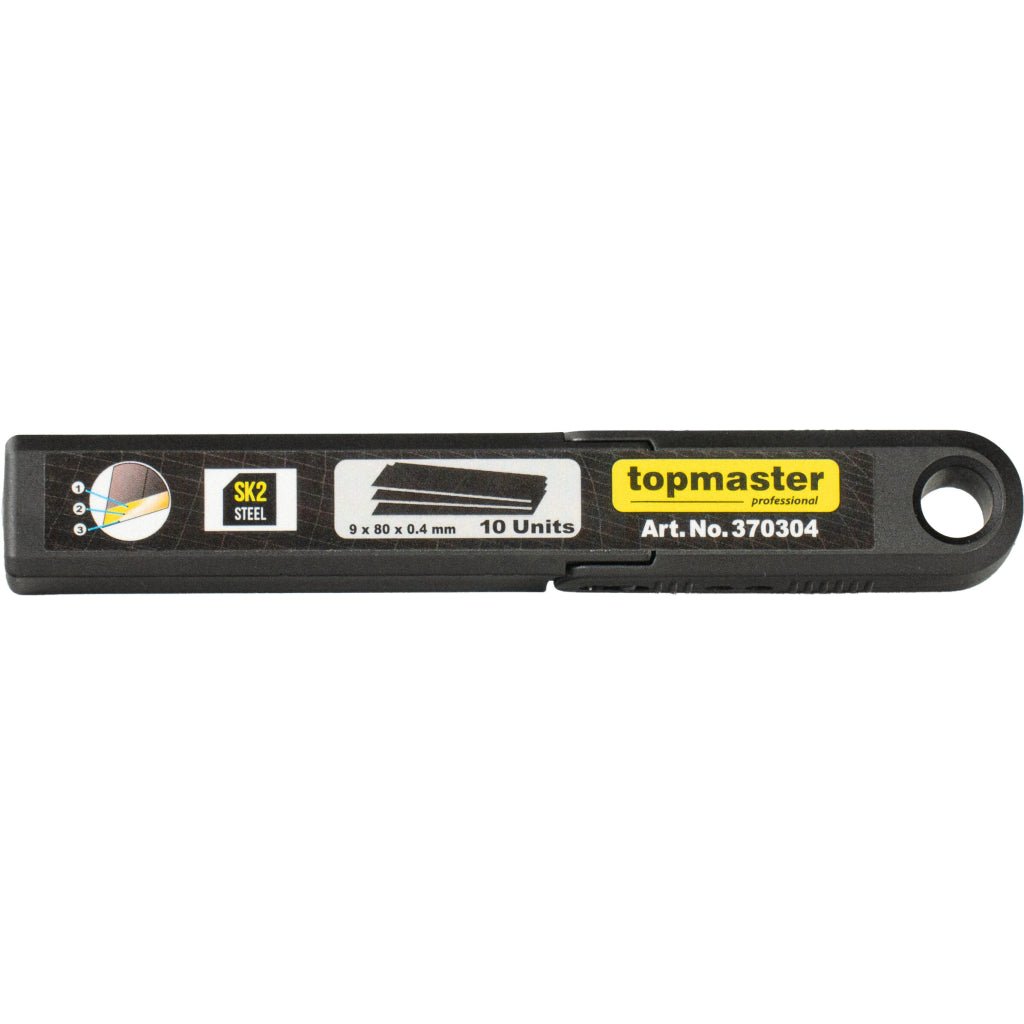 TOP MASTER PRO Set 10 lame cutter 9mm SK2 Top Master Pro - scule electrice si unelte profesionale - BricoMart