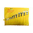 TOP MASTER PRO Set 12 chei combinate sistem metric TMP Material: otel crom - vanadiu de inalta calitate Sistem comod de depozitare Top Master Pro - scule electrice si unelte profesionale - BricoMart