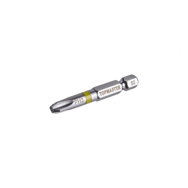 TOP MASTER PRO Set 2 biti PH3 50mm TMP Fabricat din oțel S2 de înaltă calitate, tratat termic într - un mediu vidat, care oferă o rezistență de uzură de până la Top Master Pro - scule electrice si unelte profesionale - BricoMart