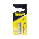 TOP MASTER PRO Set 2 biti PZ2 50mm TMP Fabricat din oțel S2 de înaltă calitate, tratat termic într - un mediu vidat, care oferă o rezistență de uzură de până la Top Master Pro - scule electrice si unelte profesionale - BricoMart