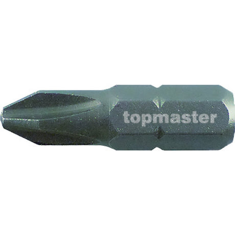 TOP MASTER PRO Set 2 buc biti PH3 TMP Material: otel calit SVCM Acoperire magnetica Lungime: 25mm Top Master Pro - scule electrice si unelte profesionale - BricoMart