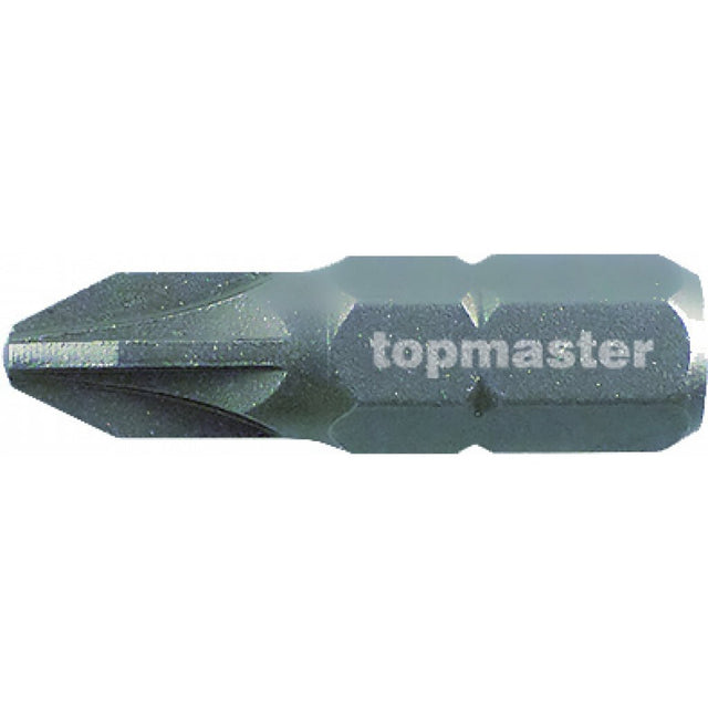 TOP MASTER PRO Set 2 buc biti PZ1 TMP Material: otel calit SVCM Acoperire magnetica Lungime: 25mm Top Master Pro - scule electrice si unelte profesionale - BricoMart