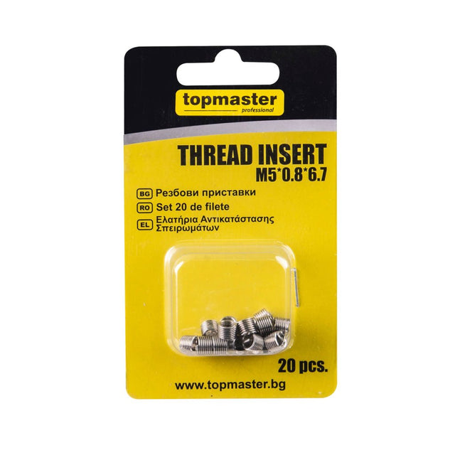 TOP MASTER PRO Set 20 de filete M5*0.8*6.7,TMP Top Master Pro - scule electrice si unelte profesionale - BricoMart