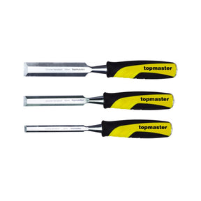 TOP MASTER PRO Set 3 dalti pentru lemn (12 . 18 . 24 mm) 65 Mn TMP Otel 65Mn de inalta duritate Rezistenta la uzura Top Master Pro - scule electrice si unelte profesionale - BricoMart
