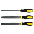 TOP MASTER PRO Set 3 pile maner bi - material TMP Otel calit Maner in doua straturi pentru prindere mai buna Top Master Pro - scule electrice si unelte profesionale - BricoMart