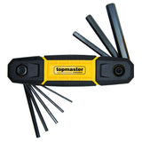 TOP MASTER PRO Set 8 buc. chei imbus 1.5 - 8mm CR - V TMP Material: otel crom - vanadiu de inalta calitate Top Master Pro - scule electrice si unelte profesionale - BricoMart