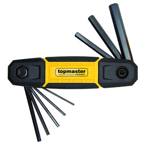 TOP MASTER PRO Set 8 buc. chei imbus 1.5 - 8mm CR - V TMP Material: otel crom - vanadiu de inalta calitate Top Master Pro - scule electrice si unelte profesionale - BricoMart