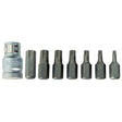 TOP MASTER PRO Set biti torx Т20 - Т55 set 8pcs S2 TMP Material:otel crom - vanadiu Top Master Pro - scule electrice si unelte profesionale - BricoMart