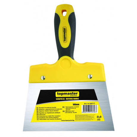 TOP MASTER PRO Spaclu cu maner plastic 160mm TMP Material:otel inoxidabil Maner 2 straturi Top Master Pro - scule electrice si unelte profesionale - BricoMart