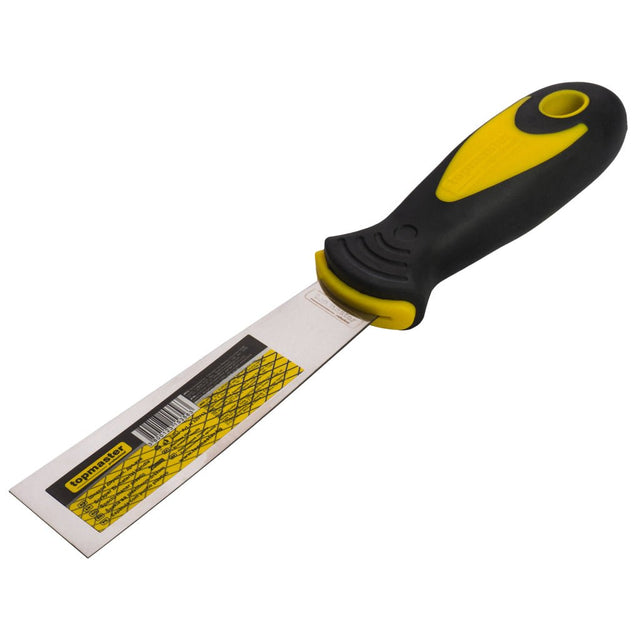 TOP MASTER PRO Spaclu cu maner plastic 25mm TMP Material:otel inoxidabil Maner 2 straturi Top Master Pro - scule electrice si unelte profesionale - BricoMart