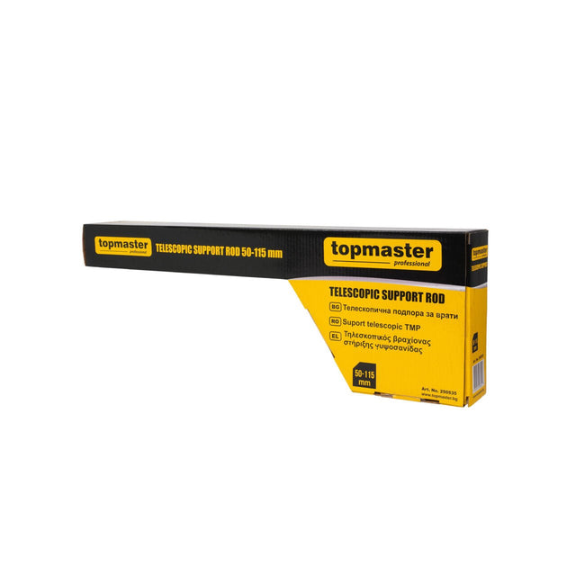 TOP MASTER PRO Suport telescopic 50 - 115 мм. TMP Un instrument practic și fiabil, conceput pentru fixarea și susținerea temporară sau permanentă a ușilor, panourilor, du Top Master Pro - scule electrice si unelte profesionale - BricoMart