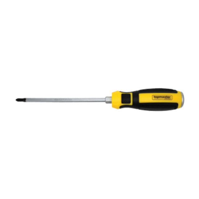 TOP MASTER PRO Surubelnita cruce 8x200mm CR - V TMP Material:otel crom - vanadiu Cap metalic pentru impact Profil hexagonat Top Master Pro - scule electrice si unelte profesionale - BricoMart