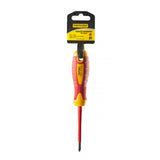 TOP MASTER PRO Surubelnita cruce izolata 1000V Ph1x 80mm CR - V TMP Șurubelniță izolată cu piesă de lucru din aliaj CR - V de înaltă calitate Mâner moale din două componente Izolează tensiun Top Master Pro - scule electrice si unelte profesionale - BricoMart