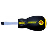 TOP MASTER PRO Surubelnita dreapta 6.5х 38mm SVCM TMP Maner ergonomic 2 straturi TPR Varf magnetizat Finisaj crom mat Top Master Pro - scule electrice si unelte profesionale - BricoMart