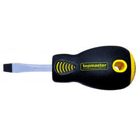 TOP MASTER PRO Surubelnita dreapta 6.5х 38mm SVCM TMP Maner ergonomic 2 straturi TPR Varf magnetizat Finisaj crom mat Top Master Pro - scule electrice si unelte profesionale - BricoMart