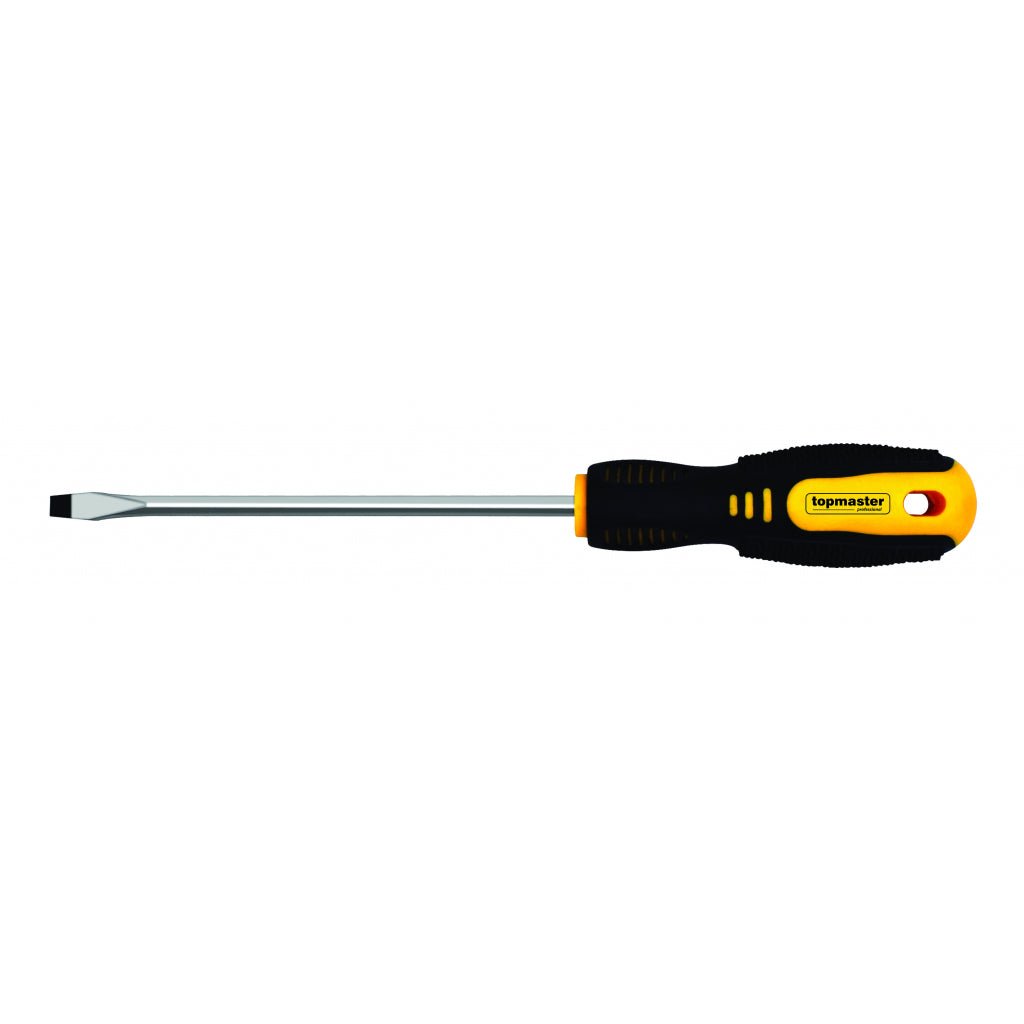TOP MASTER PRO Surubelnita dreapta 8х 200mm CR - V TMP Cap magnetic Maner bi - material pentru o aderenta si confort sporite Top Master Pro - scule electrice si unelte profesionale - BricoMart